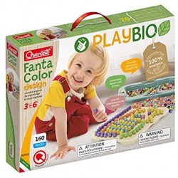 Quercetti - 80903 FantaColor Design Play Bio, Multicolore, 80903