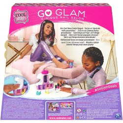 Spin Master - Cool Maker, GO GLAM, Nuova Macchina Decora Unghie, 5 cartucce con decorazioni e ventolina, kit per unghie mani e p