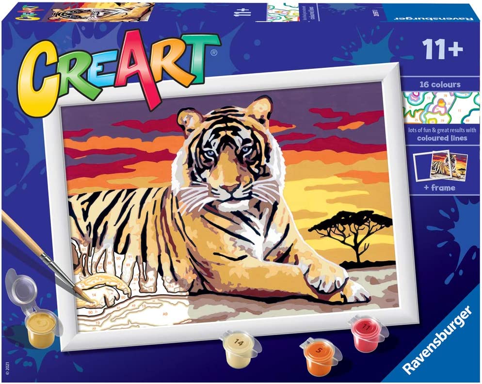 Paniate - CreArt Serie D Classic - Tigre Ravensburger