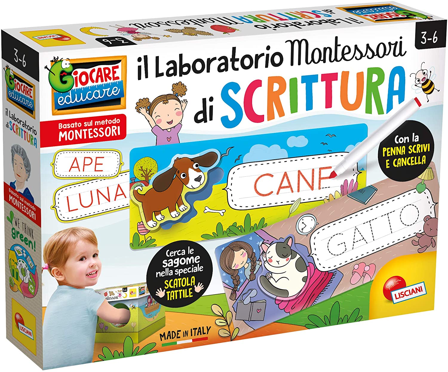 8 giochi Montessori per bambini della materna