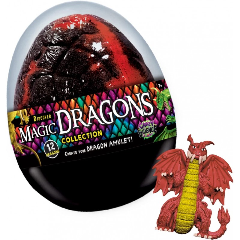 Lisciani Giochi - Crazy Science Magic Dragons Collection, Uovo