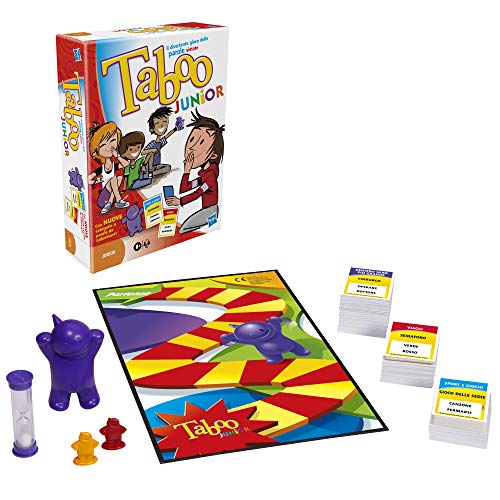 HASBRO - Gaming Taboo Junior Gioco in scatola per bambini da 8 anni in su,  143341030