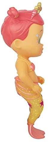 Bloopies Mermaids Sirenetta Luna, Bambola amici del Bagnetto, Coda da Sirena  Cambia di Colore, Giocattolo da Bagno per Bambini