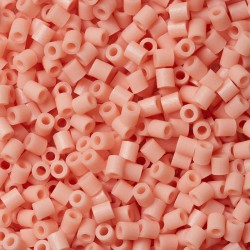 Hama - Bustina Perline Fosforescenti, 1000 Pezzi, Colore: Rosa fosforescente - AMA207-56