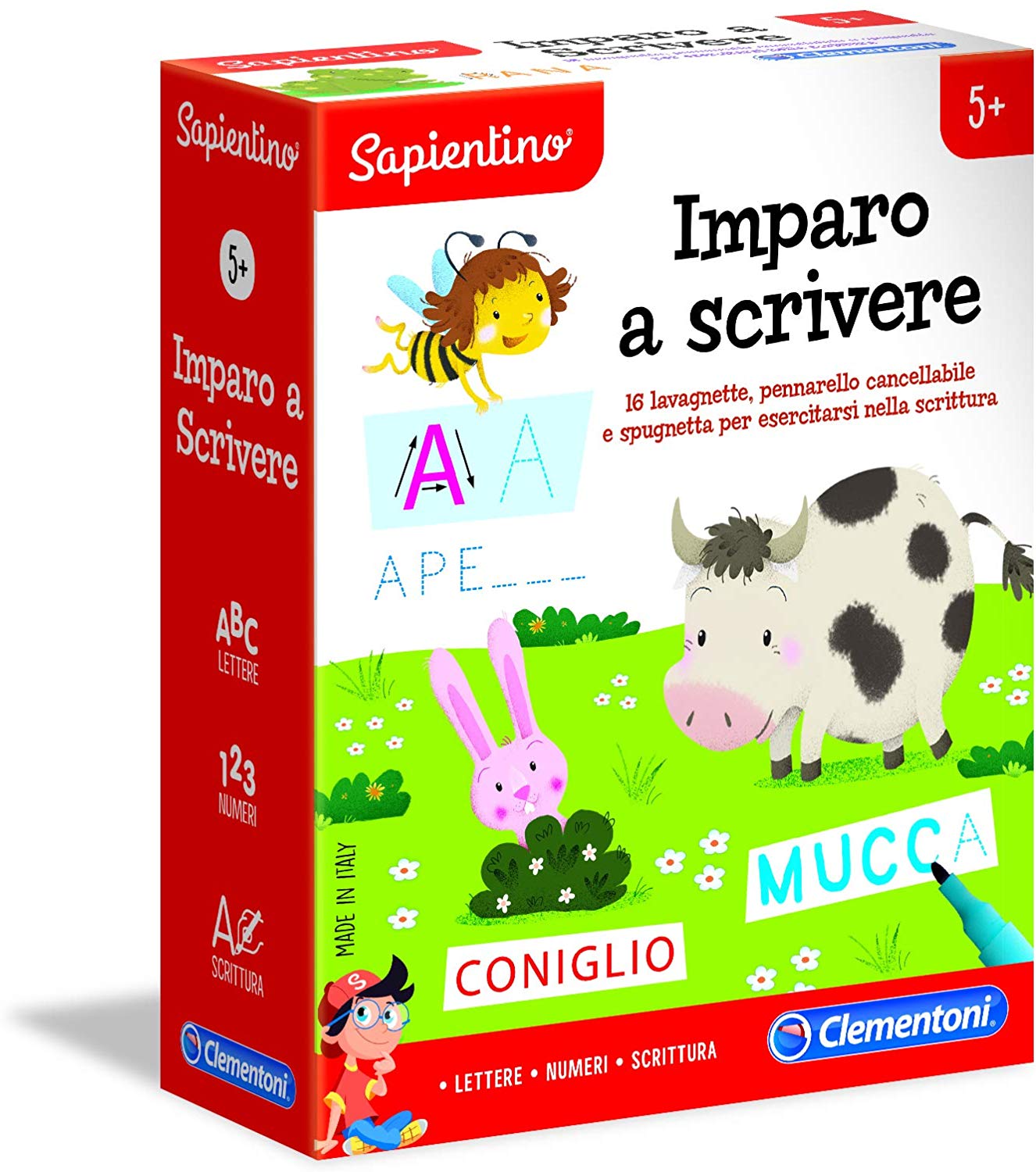 Clementoni Sapientino Giochi di Scrittura - Gioco Educativo per