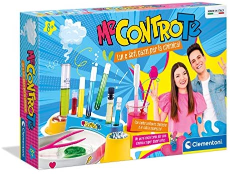 Clementoni- Me Contro Te-Luì e Sofì Scienziati pazzi-Made in Italy-Gioco  scientifico (Versione in Italiano), 8 Anni+, 19200