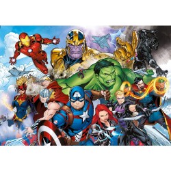 Clementoni - Marvel Avengers Supercolor - 104 pz - CL25718