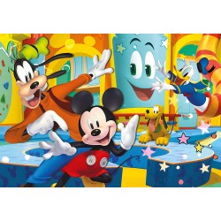 Clementoni - Puzzle Maxi Mickey Disney 60 pz Supercolor - CL26473