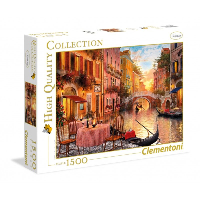 Clementoni - Puzzle High Quality Collection Venezia, 1500 Pezzi - CL31668