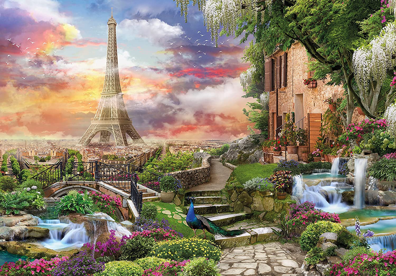 Clementoni - Puzzle High Quality Collection Paris Dream, 3000