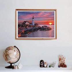 Clementoni- Portland Head Light High Quality Collection Puzzle, 500 pezzi, 35049