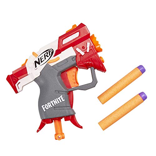 Hasbro - Nerf Fortnite TS MicroShots Firing giocattolo Blaster e 2  freccette Elite ufficiali per bambini, ragazzi e adulti, E674