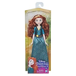 Hasbro - Disney Princess Royal Shimmer - bambola di Merida, fashion doll con gonna e accessori, giocattolo per bambini dai 3 ann