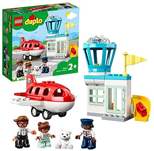 LEGO DUPLO Disney Il Treno del Compleanno di Topolino e Minnie con Torta e  Palloncini, Giocattoli