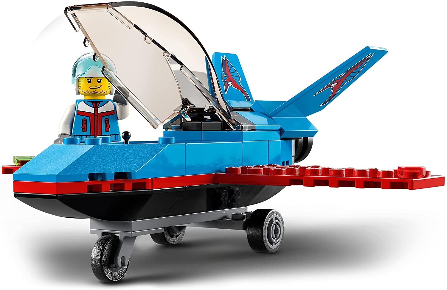 LEGO City Great Vehicles Aereo Acrobatico, Giocattolo con Minifigure del  Pilota, Idea Regalo per Bambini di 5 Anni, 60323