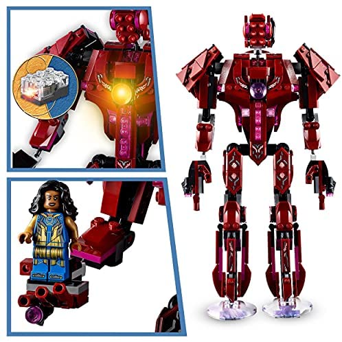 LEGO Marvel All'Ombra Di Arishem, Giocattoli Bambini 7 Anni e Più,  Minifigure Supereroi, Idee Regalo, 76155