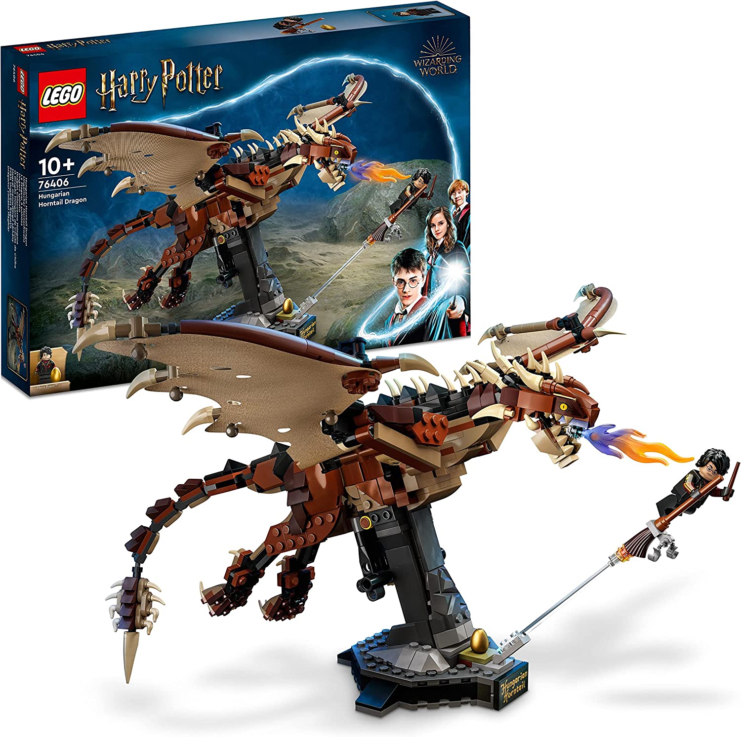 LEGO Harry Potter Ungaro Spinato, Modellino da Costruire, Set da