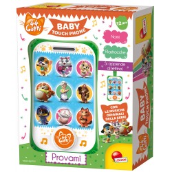 lisciani giochi 72071 44 gatti baby smartphone touch