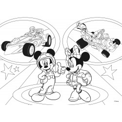 Lisciani Giochi - Disney Puzzle Supermaxi 24, Mickey, 74099