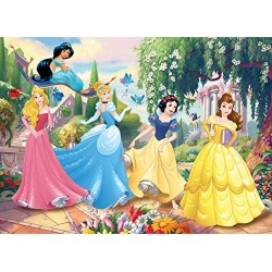 Lisciani Giochi Disney Princess Puzzle DF Supermaxi, 108 Pezzi, Multicolore, 74174