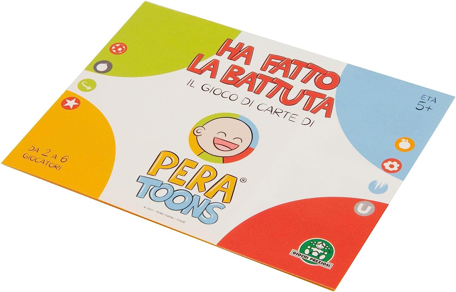 Giochi Preziosi Pera Toons - Gioco di Carte con Freddure E Battute di Pera  Toons per Divertirsi in Famiglia - PER01000