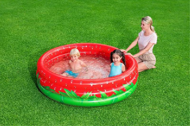 Bestway - 51145 - Piscina Fragola A 3 Anelli Cm 160X38