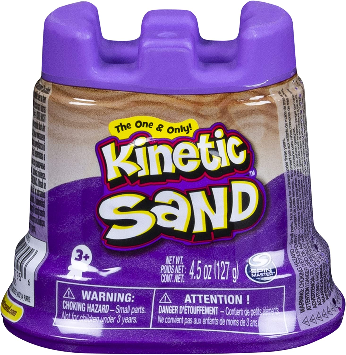 Kinetic Sand 20084079 Mini Castello con Sabbia Modellabile, Viola - SP517956