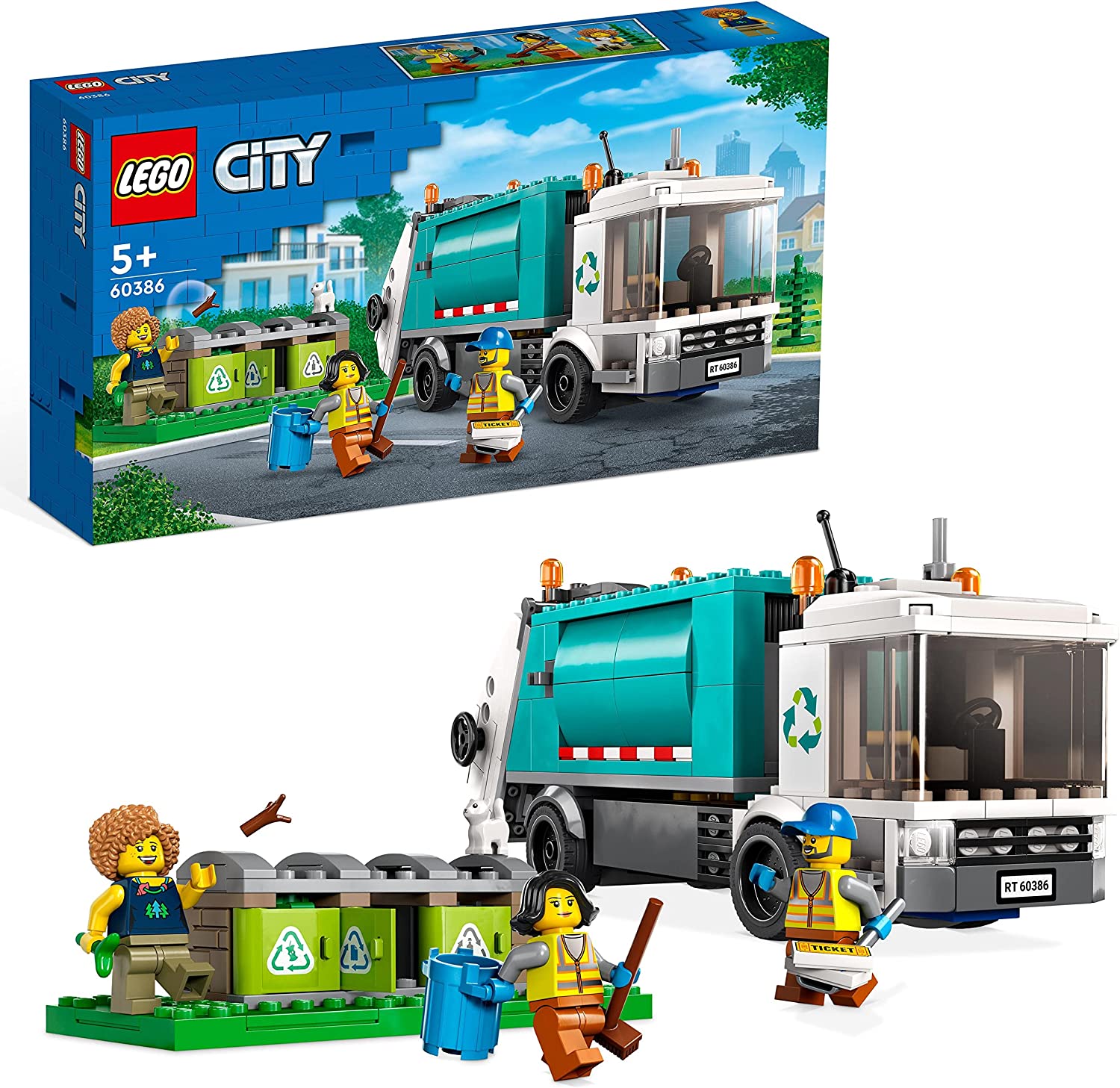 LEGO 60363 City Gelateria, Giochi per Bambini e Bambine dai 6 anni in su  con Carretto