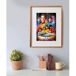 Clementoni - Star Trek - 500 Pezzi Adulti, Puzzle Film Famosi, Made in Italy, Multicolore, 35143