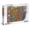 Clementoni - Mordillo Puzzle, 2000 Pezzi, Multicolore - CL32565