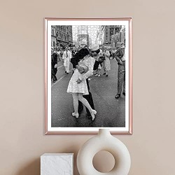 Clementoni - Life Magazine adulti 1000 pezzi, bianco e nero, vintage, fotografie famose, foto iconiche - Made in Italy, puzzle, 