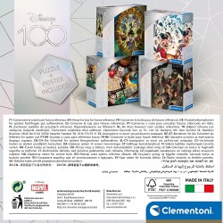 Clementoni - Box Classic Movies - 1000 Pezzi Puzzle Adulti, Made in Italy, Multicolore - CL39720