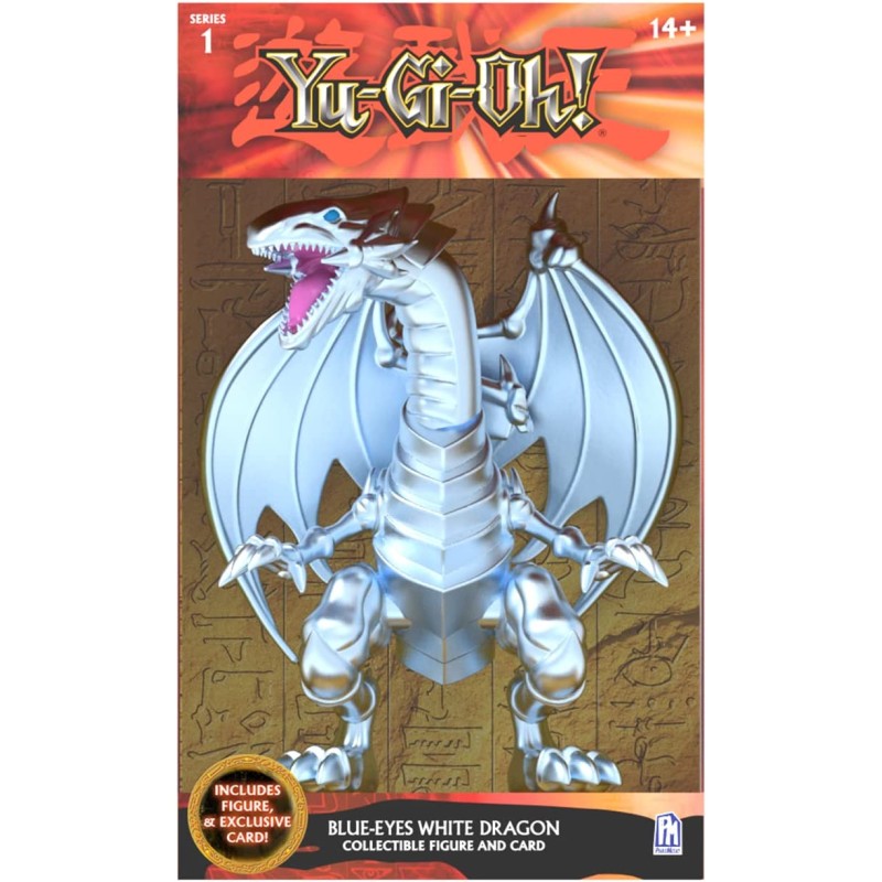 Rocco Giocattoli - YU-GI-OH! Action Figures da 18 cm Drago Bianco Occhi Blu - RG75438