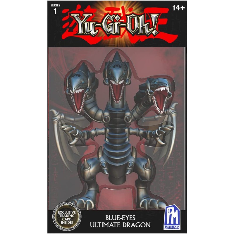 Rocco Giocattoli - YU-GI-OH! Action Figures da 18 cm Drago Occhi Blu Finale - RG75445