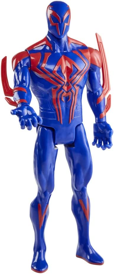 Hasbro Marvel Spider-Man: Across The Spider-Verse, Titan Hero Series, Spider-Man  2099, Action Figure Deluxe, Action Figure colle