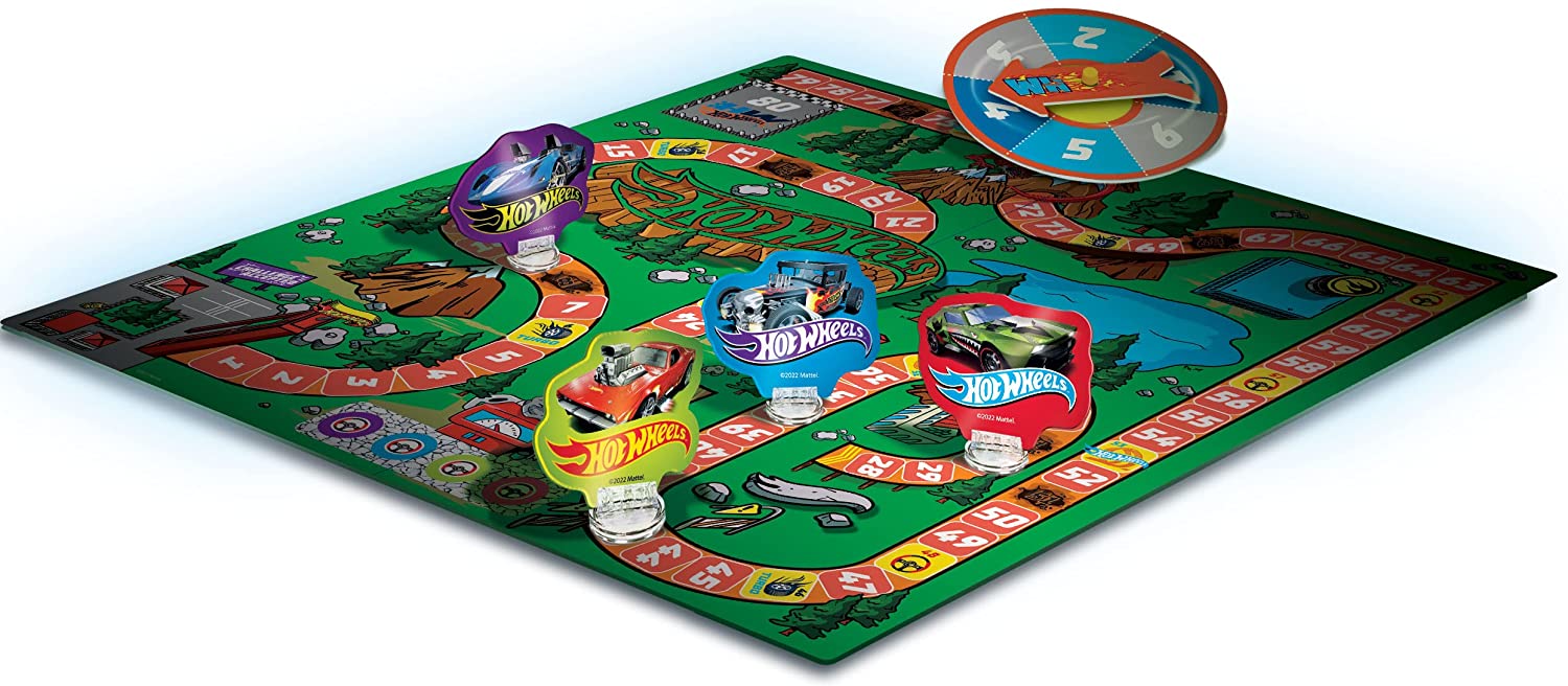 Lisciani Giochi - Super Game, Gioco Dell Oca di Hot Wheels, Speed Race Game  - LI92154