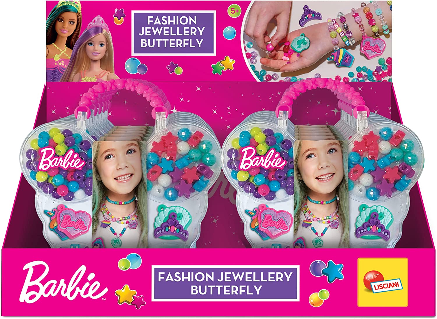 Lisciani Giochi Barbie Fashion Jewellery Bag LISCIANI GIOCHI