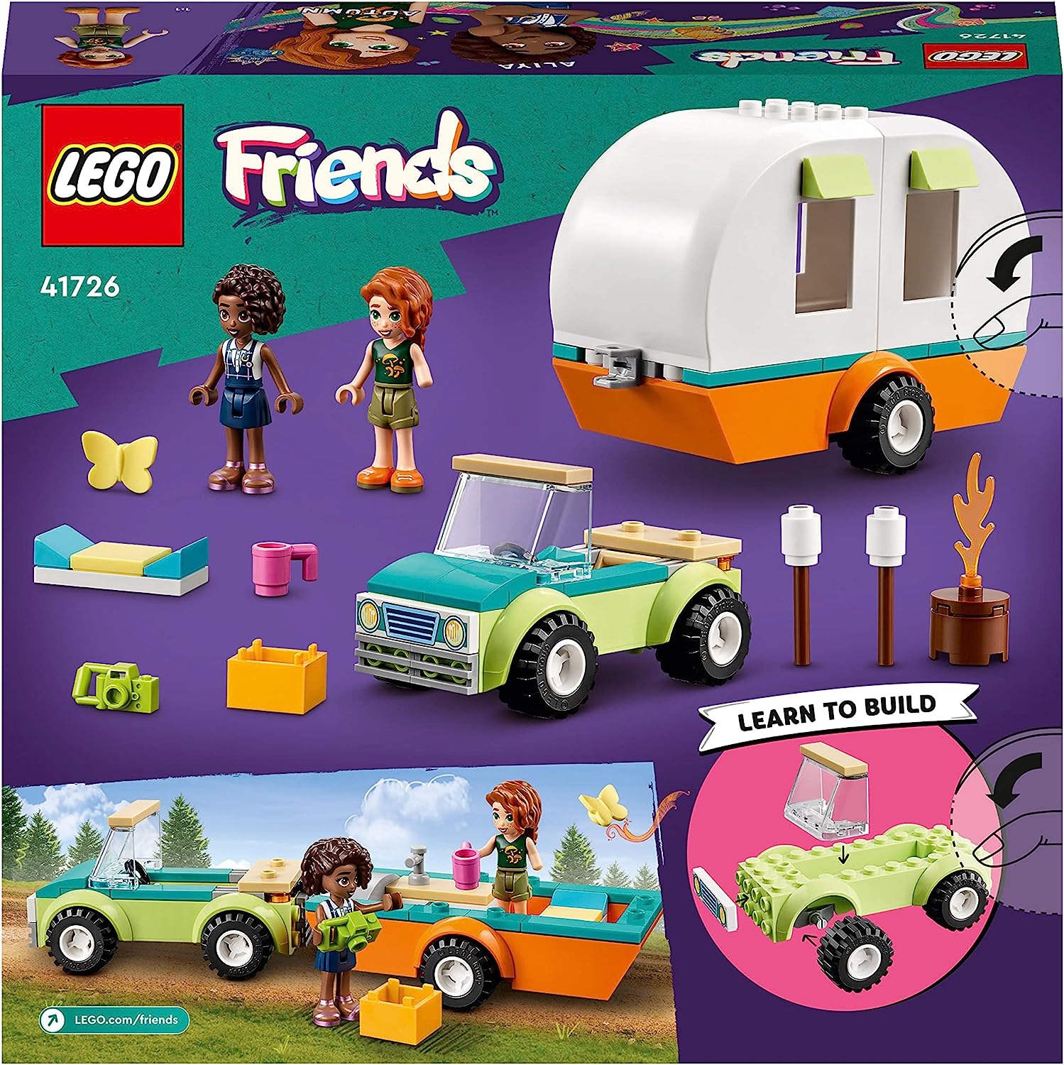 LEGO Friends Il Furgone dei Frullati, Playset con Emma, 2 Delfini e una  Spiaggia, per Bambini dai 4 Anni in su, 41397 : : Giochi e  giocattoli