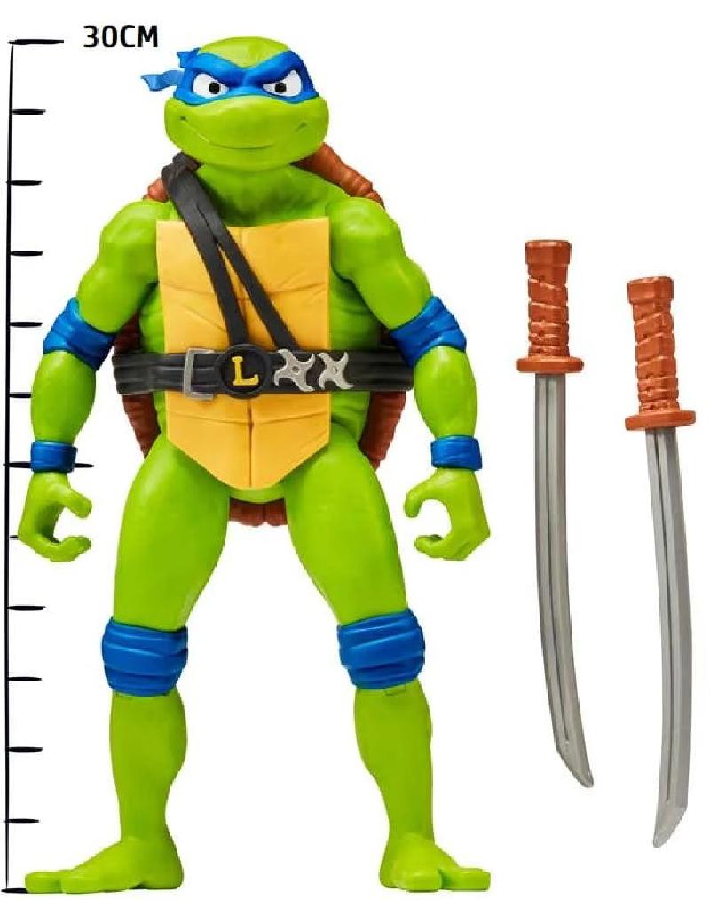 Giochi Preziosi - Tartarughe Ninja 30 cm, articolata con arma, assortimento  personaggi LEONARDO o RAFFAELLO - TU801000