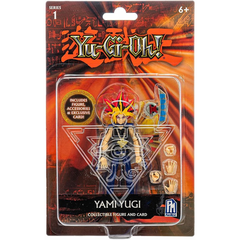 Rocco Giocattoli - Inizia la Sfida per Diventare Il più Forte. Scegli Yami Yugi in Questa Fantastica Action Figures di Yu-Gi-Oh,