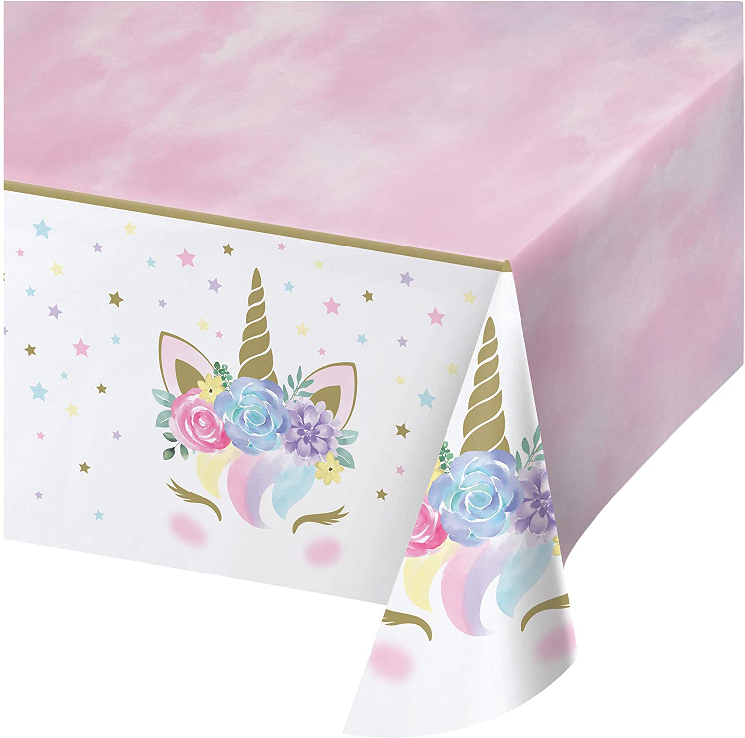 Tovaglia plastica 137 x 259 cm Unicorno Baby 1 pz, 8C343962