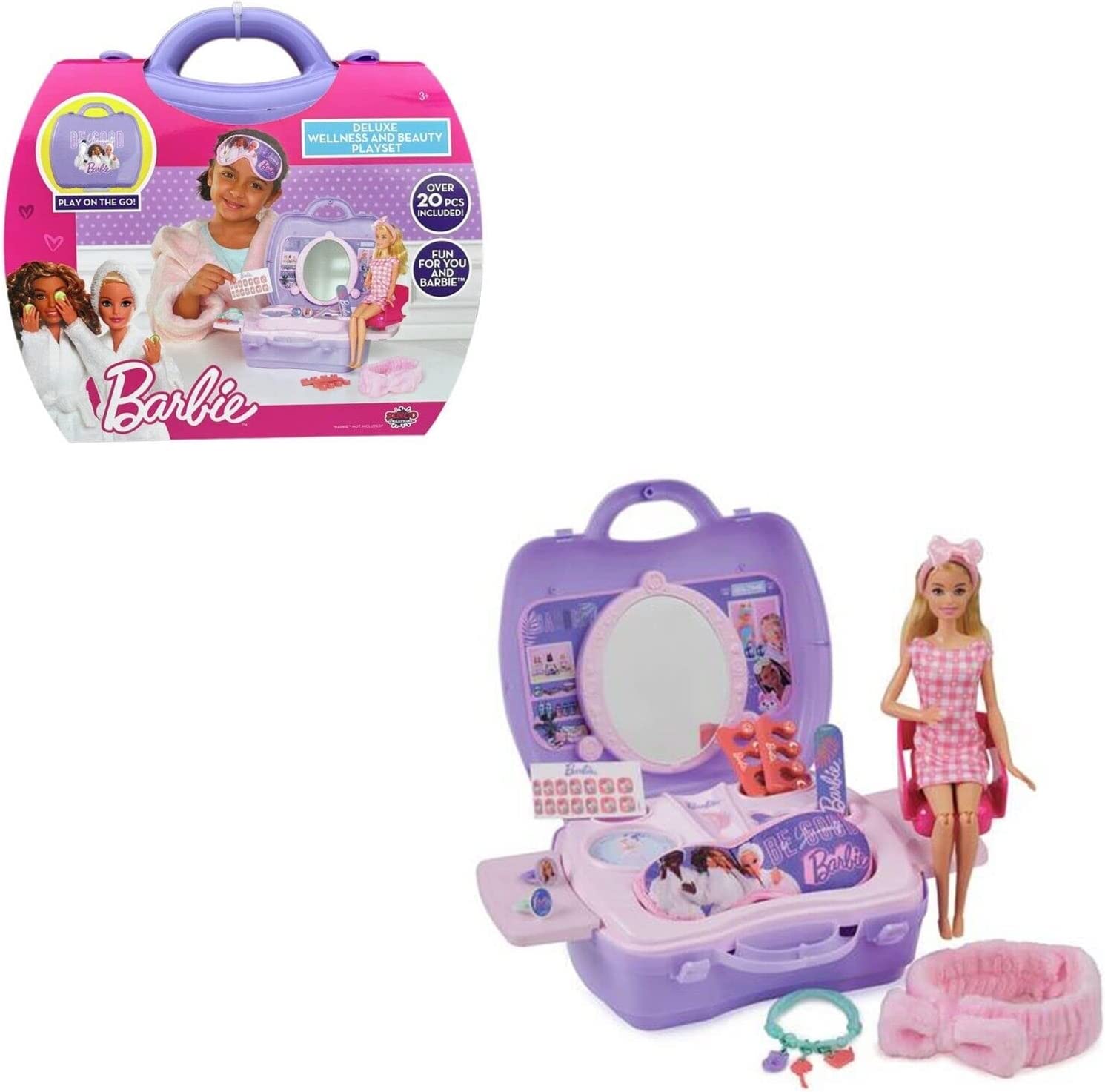 Grandi Giochi - Barbie Valigetta Beauty And Glam - BAR43000