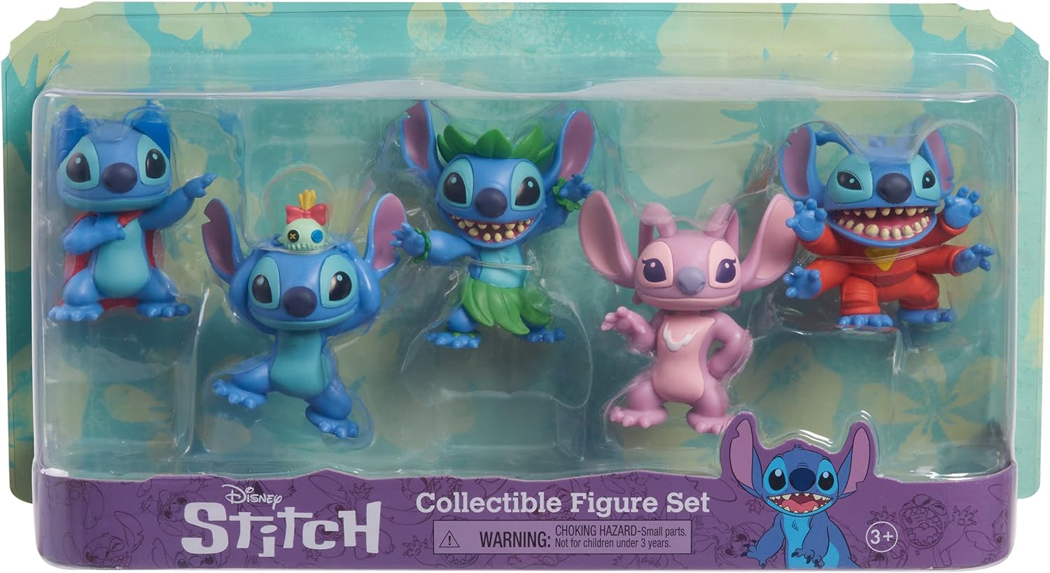 TTC116000 Grandi Giochi STITCH SET 5 MINI PERSONAGGI DA 7 CM – Full Toys