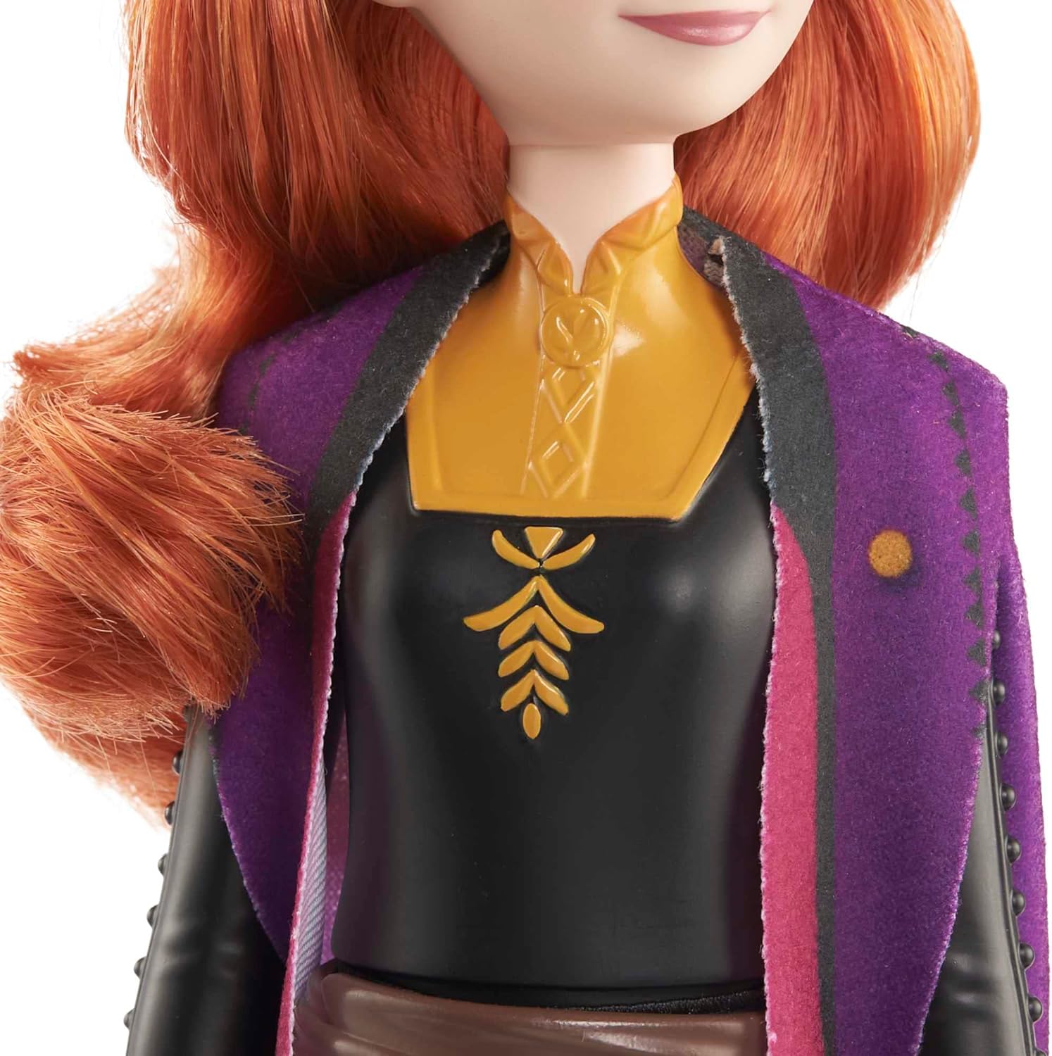 Mattel - Disney Frozen - Anna bambola con abito esclusivo e accessori  ispirati ai film Disney Frozen 2, Giocattolo per Bambini 3