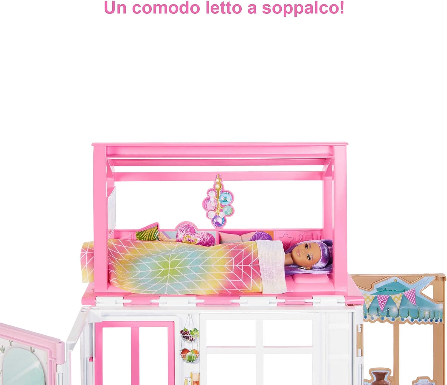 Barbie Casa Dois Andares Barbie HCD48 - Juguetilandia