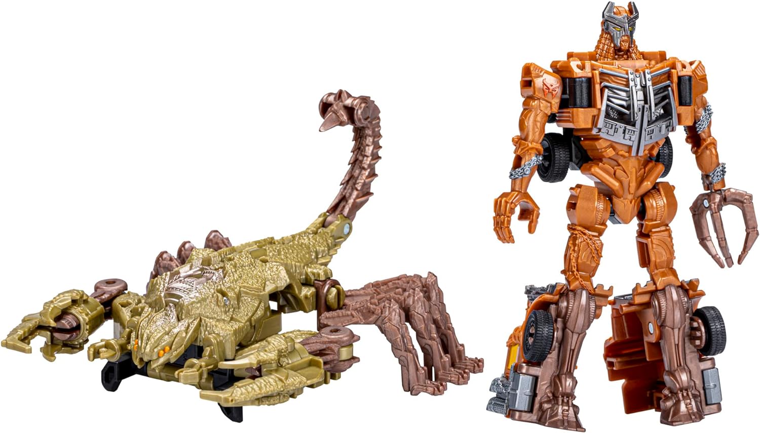 Hasbro - Transformers: Il Risveglio, Beast Alliance, Beast Combiner,  Confezione da 2 con Scourge e Predacon Scorponok da 12,5 cm
