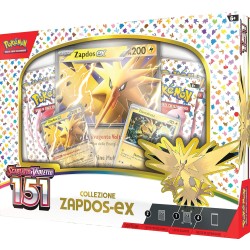 Pokémon Collezione Zapdos-ex dell’espansione Scarlatto e Violetto-151 del GCC - PK60362-I