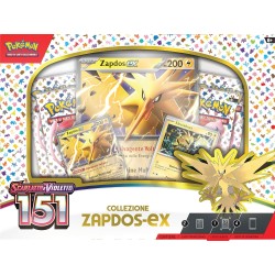 Pokémon Collezione Zapdos-ex dell’espansione Scarlatto e Violetto-151 del GCC - PK60362-I