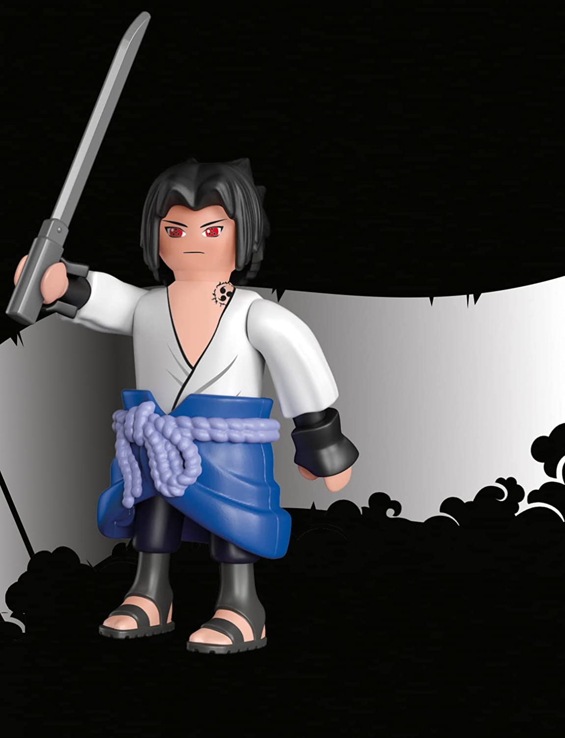 Playmobil - Naruto Shippuden 71097 Sasuke con Katana, per Grandi e Piccoli  Appassionati di Manga e Anime