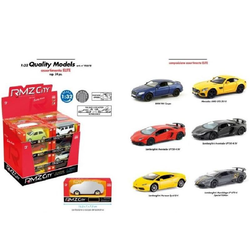 Rmz City - Auto scala 1:32 assortimento casuale 095578